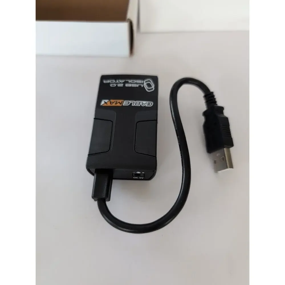 USB 2.0 Isolator - Hi-Speed 480Mbps, Surge Protection, New Open Box
